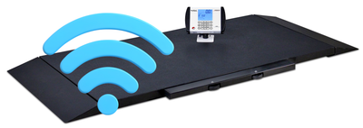 Portable Stretcher Scale with Remote Indicator & Wi-Fi/Bluetooth (8500-C-AC)