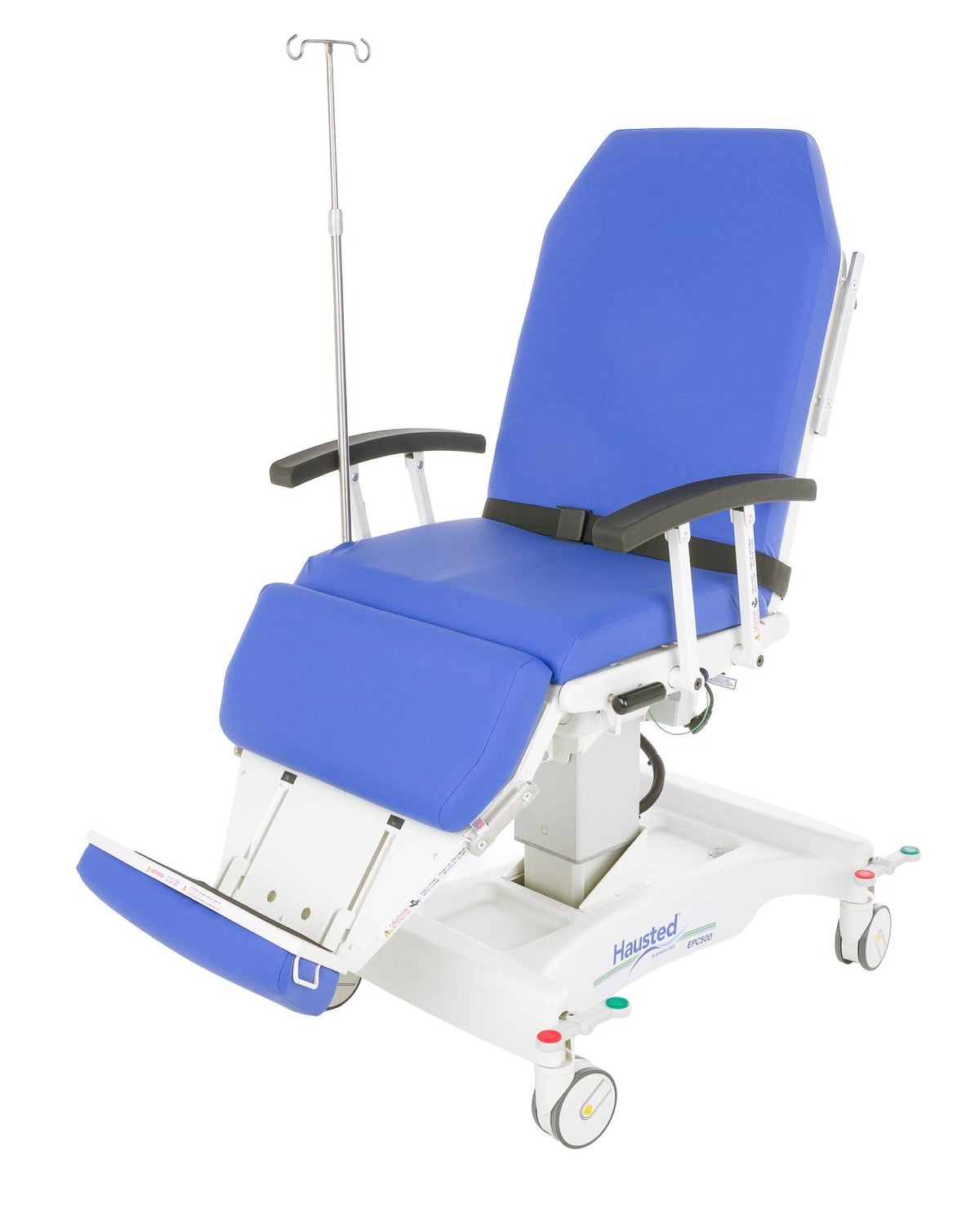 Hausted® EPC500 Multi-Specialty Procedure Chair (Single Patient Platform, 600 lb Capacity, Radiolucent Back)