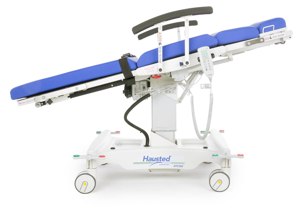 Hausted® EPC500 Multi-Specialty Procedure Chair (Single Patient Platform, 600 lb Capacity, Radiolucent Back)
