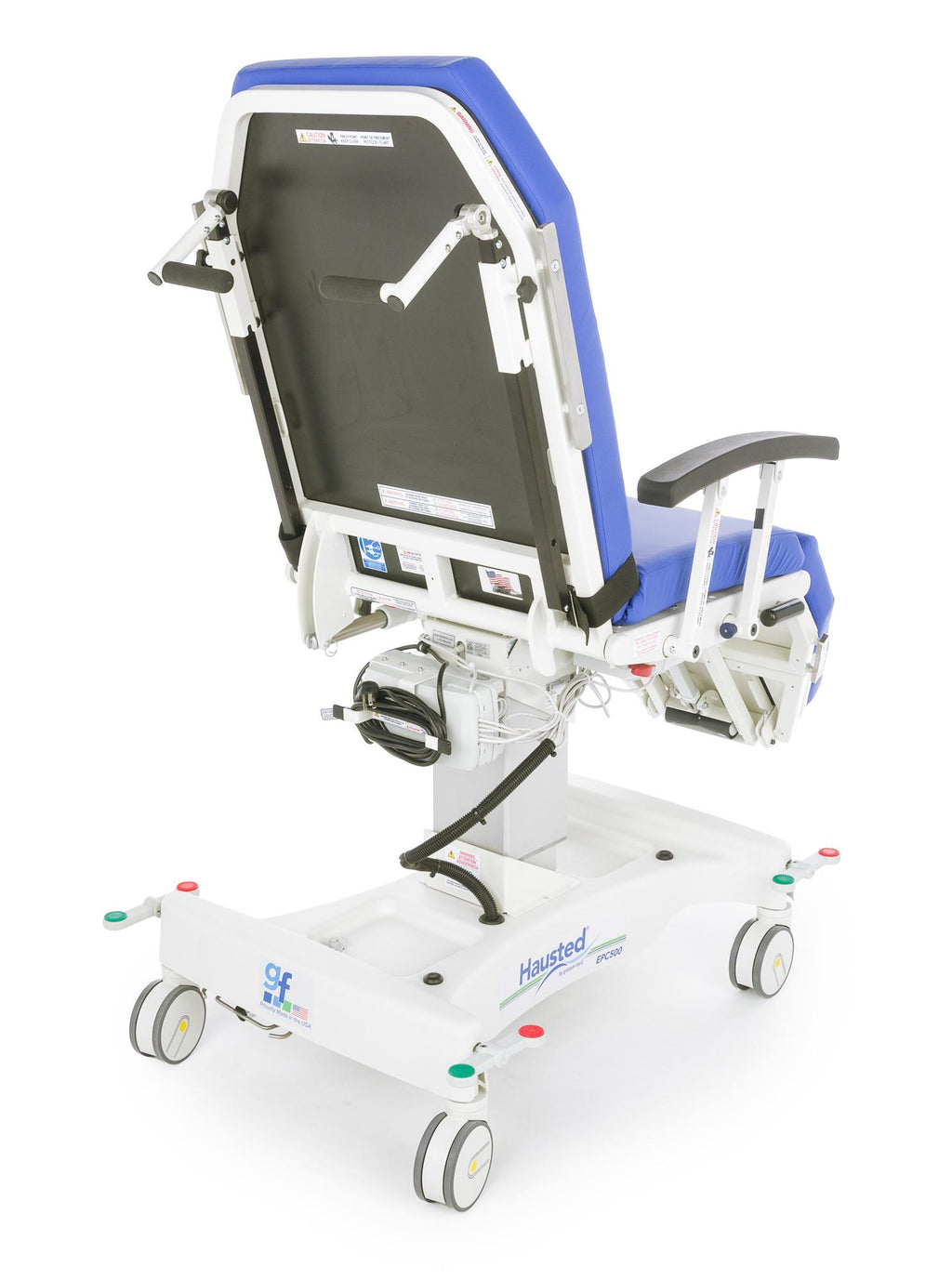 Hausted® EPC500 Multi-Specialty Procedure Chair (Single Patient Platform, 600 lb Capacity, Radiolucent Back)