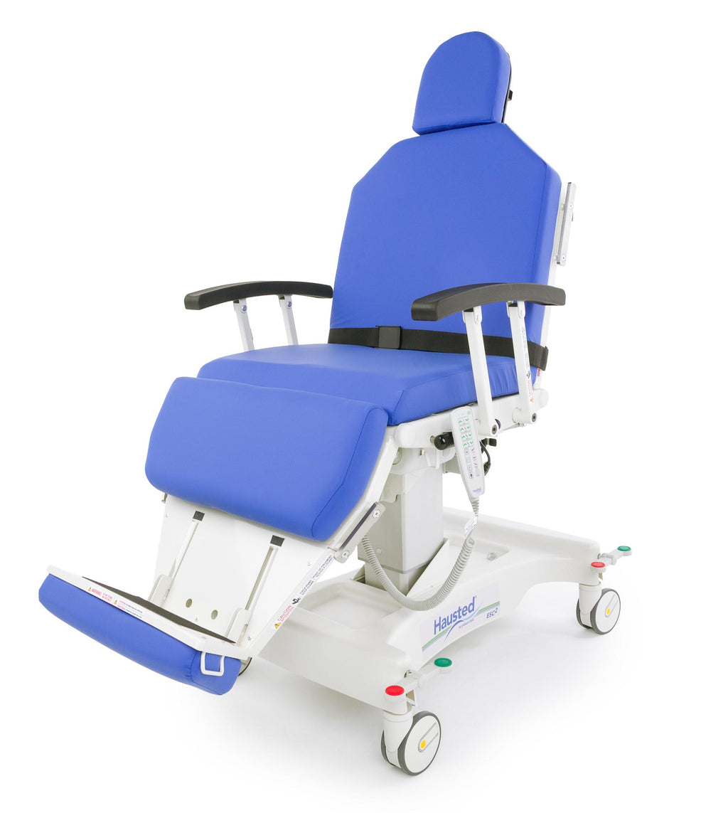 Hausted® ESC2 Ophthalmology Platform Procedure Chair (Single Patient Platform, 3D Articulating Headrest, 600 lb Capacity)