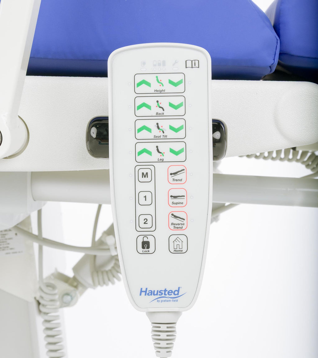Hausted® ESC2 Ophthalmology Platform Procedure Chair (Single Patient Platform, 3D Articulating Headrest, 600 lb Capacity)
