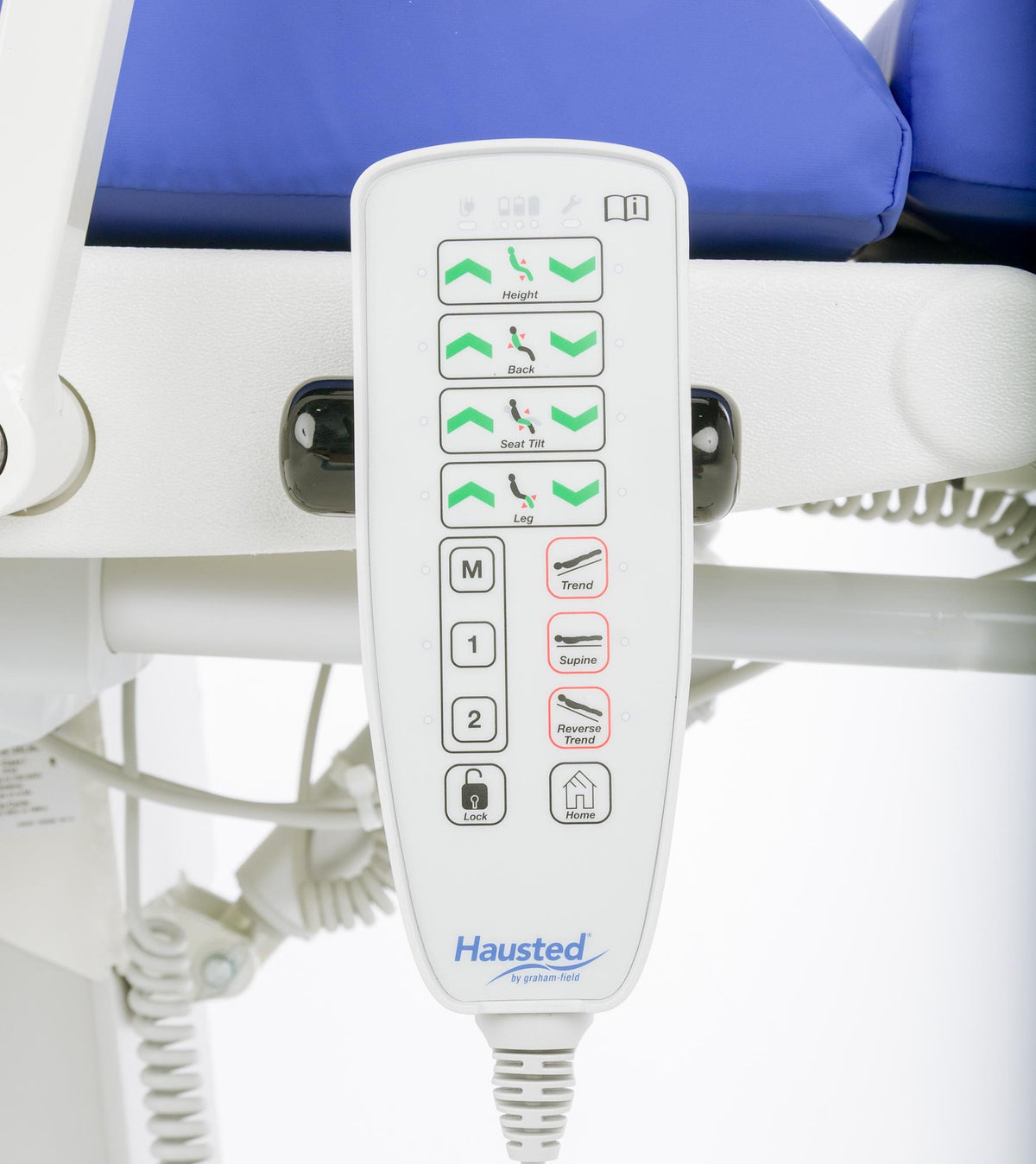 Hausted® ESC2 Ophthalmology Platform Procedure Chair (Single Patient Platform, 3D Articulating Headrest, 600 lb Capacity)