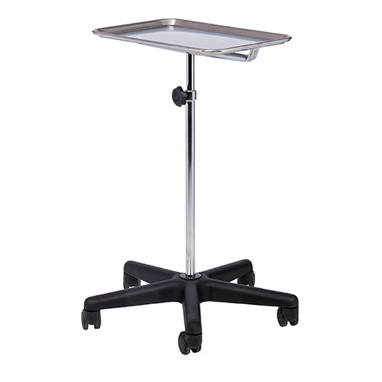 Table d'instruments économique avec base à 5 pieds