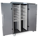 Harloff MSPM83-00SK - Triple Column Solid Door Medical Storage Cabinet (MSPM83-00SK)