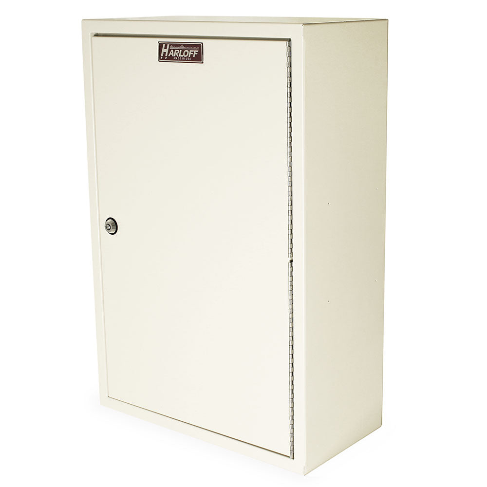 Tall Dual Door, Dual Tubular Lock Narcotics Cabinet with Two Shelves