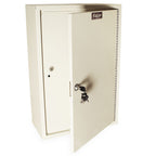 Tall Dual Door, Dual Tubular Lock Narcotics Cabinet with Two Shelves