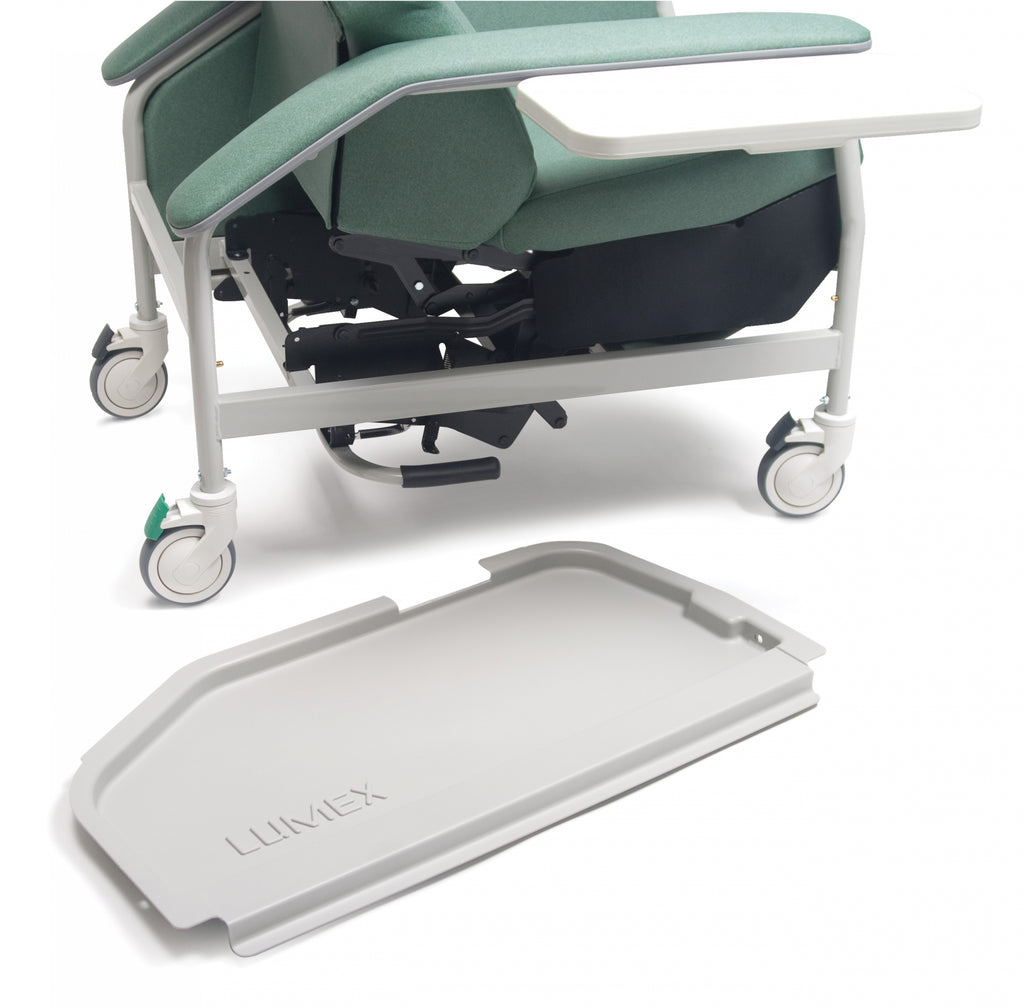 Fauteuil inclinable de soins cliniques de luxe Lumex avec Trendelenburg – Blue Ridge (FR566G427)