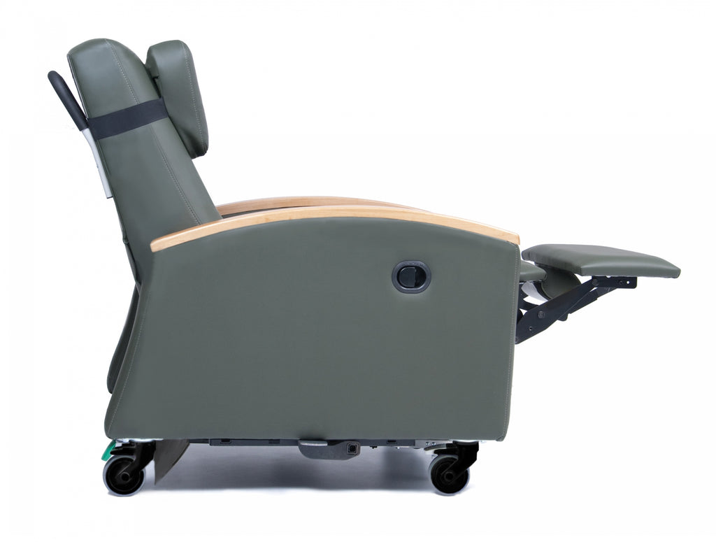 Fauteuil inclinable de soins cliniques Lumex Ortho-Biotic II – Blue Ridge (FR597P427)