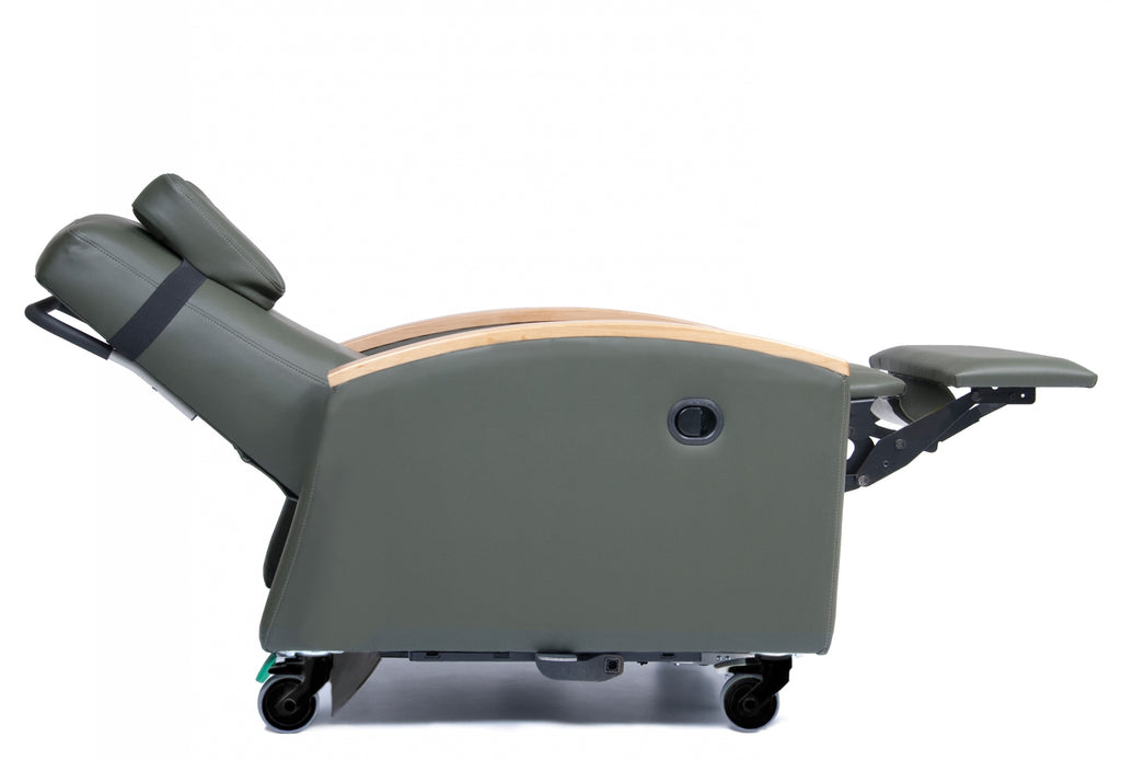 Fauteuil inclinable de soins cliniques Lumex Ortho-Biotic II – Blue Ridge (FR597P427)