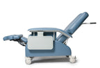 Fauteuil inclinable clinique large Lumex avec accoudoirs rabattables – Blue Ridge (FR587WD427)