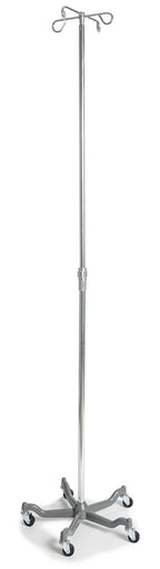 Graham-Field Five-Leg 4-Hook IV Stand with Weighted Base (GF72004)