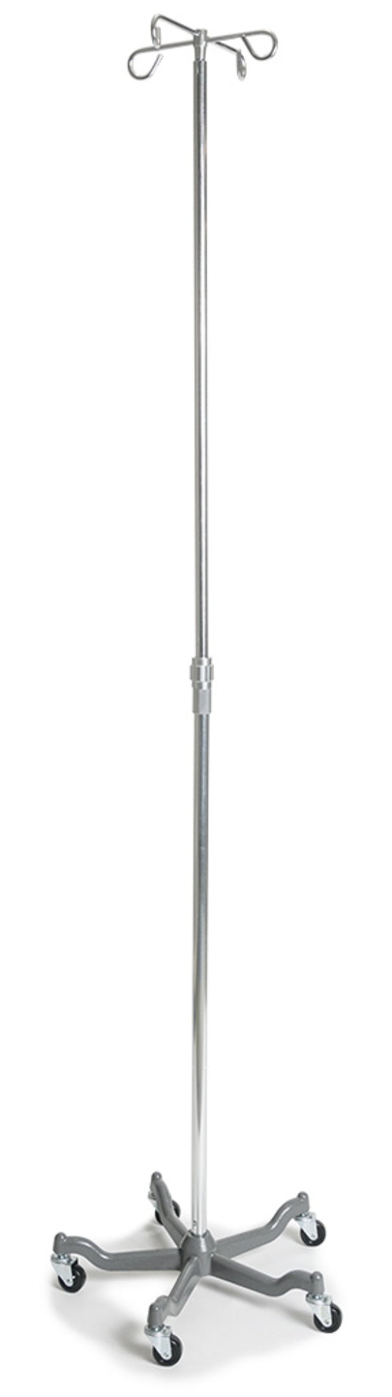 Graham-Field Five-Leg 4-Hook IV Stand with Weighted Base (GF72004)