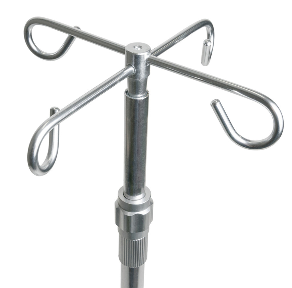 Graham-Field Five-Leg 4-Hook IV Stand with Weighted Base (GF72004)