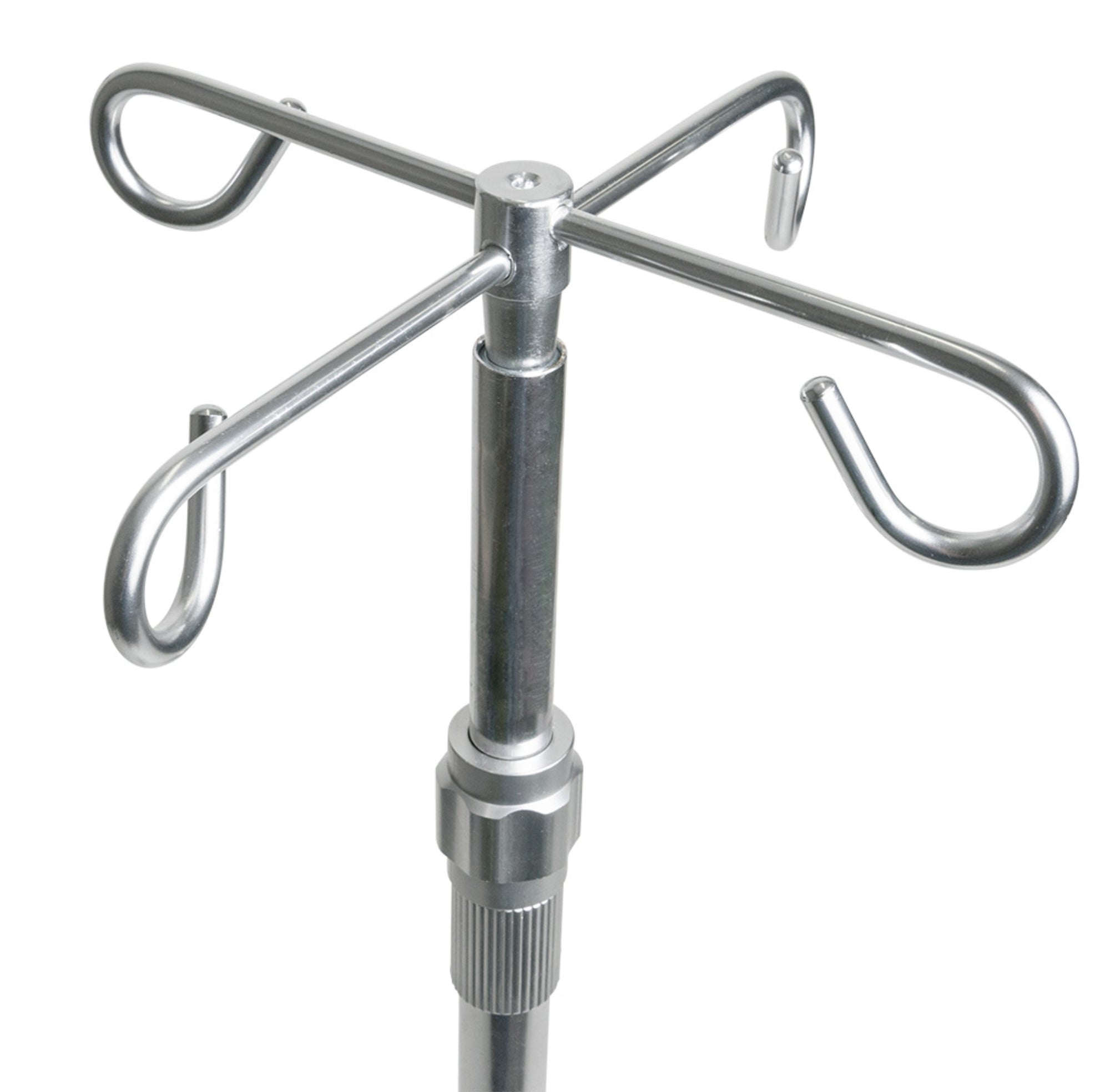 Graham-Field Five-Leg 4-Hook IV Stand with Weighted Base (GF72004)