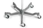 Graham-Field Five-Leg 4-Hook IV Stand with Weighted Base (GF72004)
