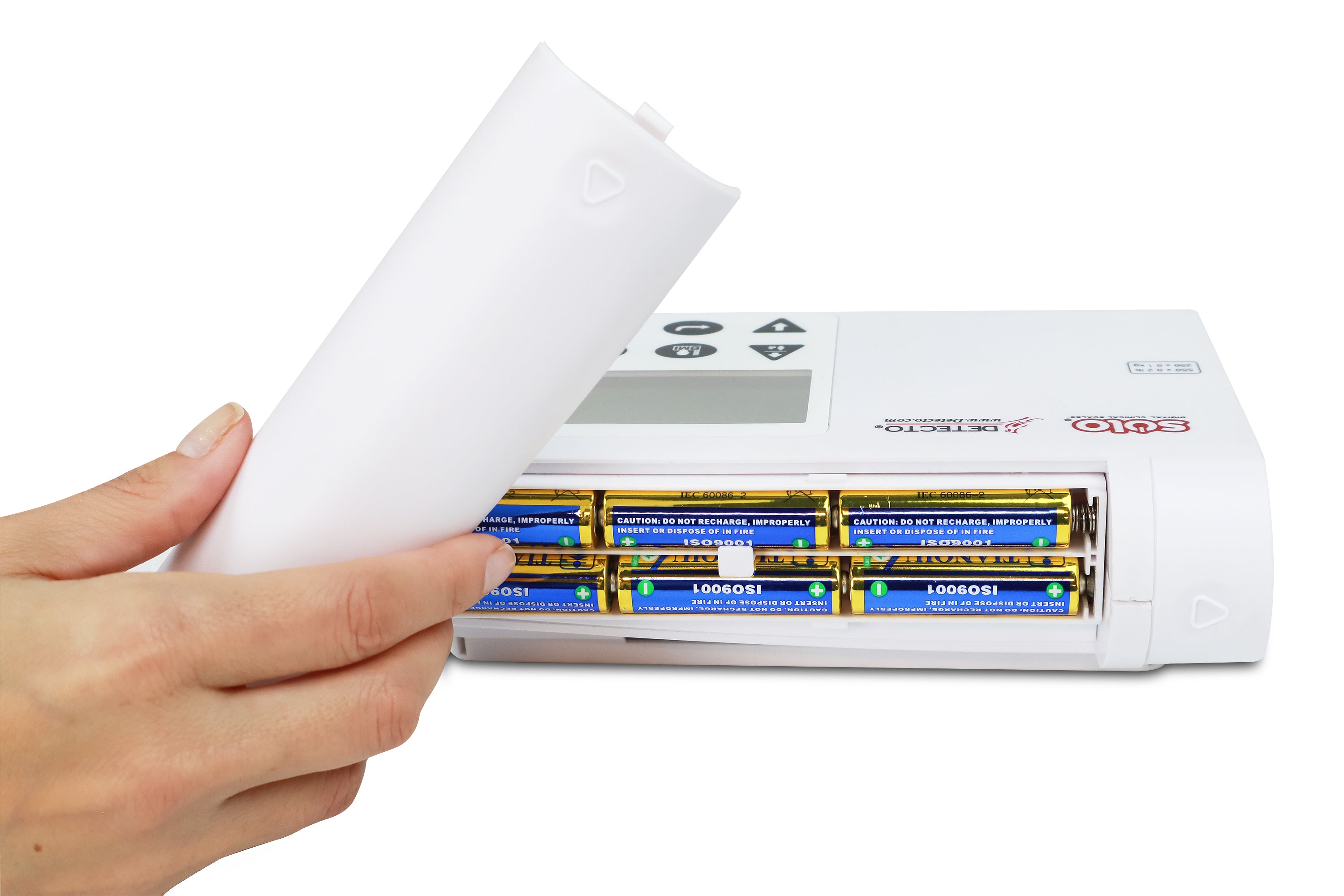 Pèse-personne numérique compacte DETECTO solo® avec indicateur déporté