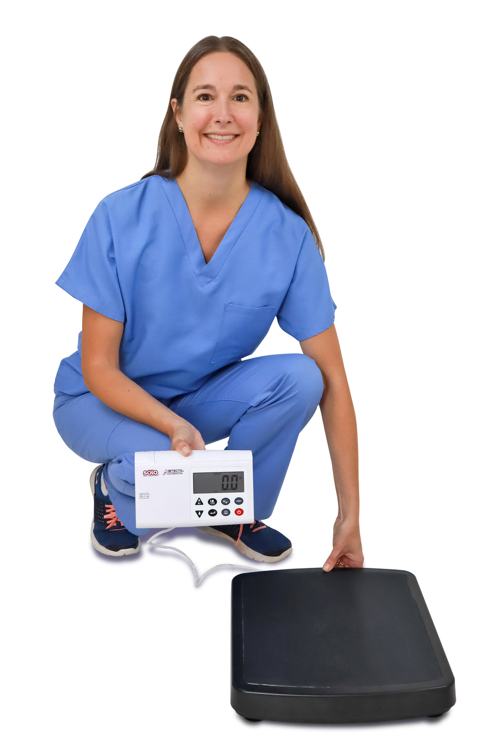 Pèse-personne numérique compacte DETECTO solo® avec indicateur déporté