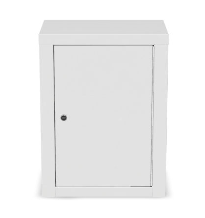 Medical Double Door, Double Lock Narcotics Cabinet with Three Shelves