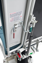 Hausted® VIC429ST Video Fluoroscopic Imaging & Modified Barium Swallow Chair (Radiolucent Back, Rotating Seat, 325 lb Capacity)