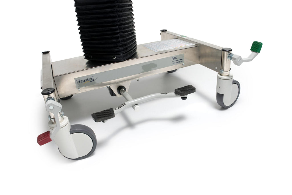 Hausted® VIC429ST Video Fluoroscopic Imaging & Modified Barium Swallow Chair (Radiolucent Back, Rotating Seat, 325 lb Capacity)