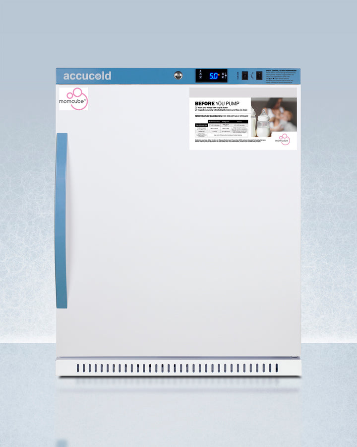 Accucold MOMCUBE® ADA Compliant Breast Milk Refrigerator (ARS62MLMCBIADALK)