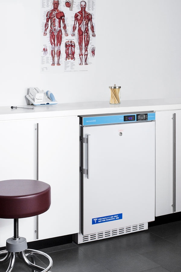 Summit® ACF33L 20" Built-In Pharmacy Freezer | ADA Compliant