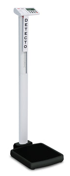 DETECTO solo® Digital Clinical Physician Scale with Height Rod