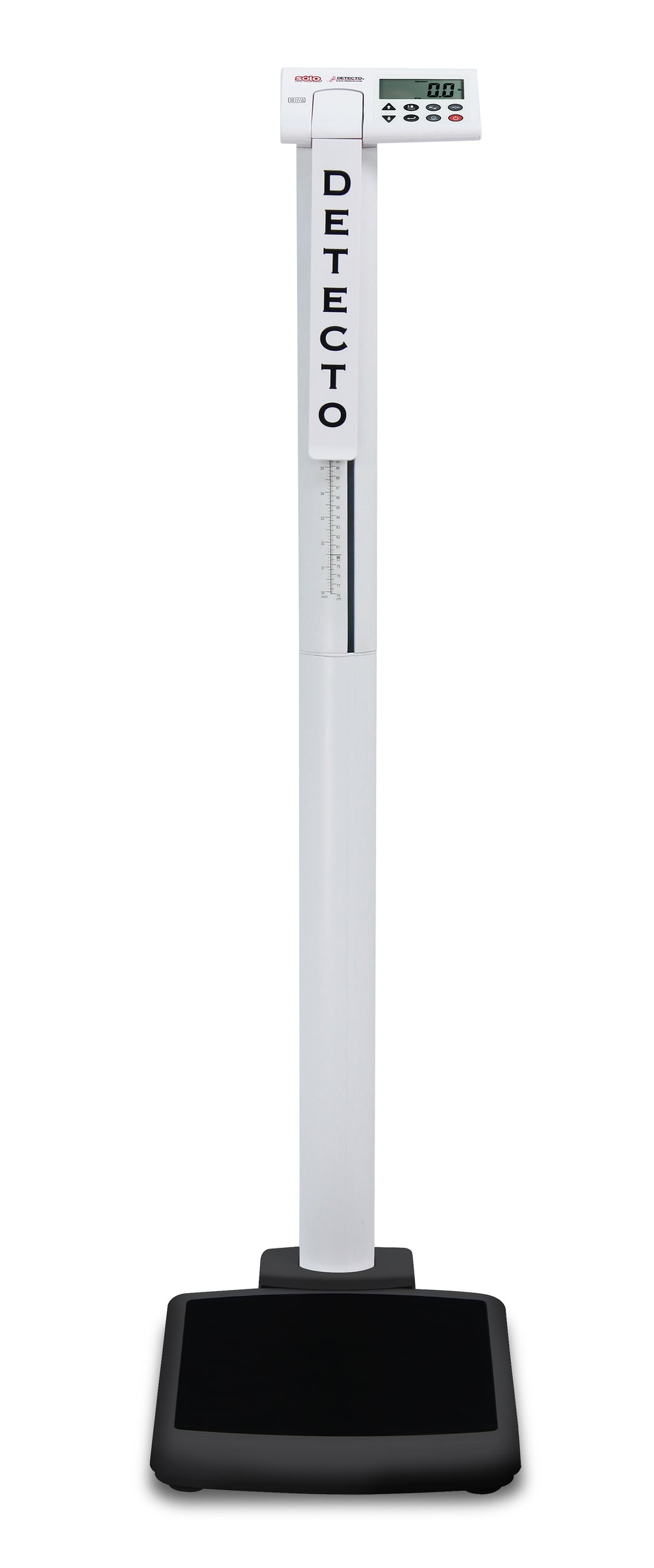 DETECTO solo® Digital Clinical Physician Scale with Height Rod