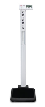 DETECTO solo® Digital Clinical Physician Scale with Height Rod
