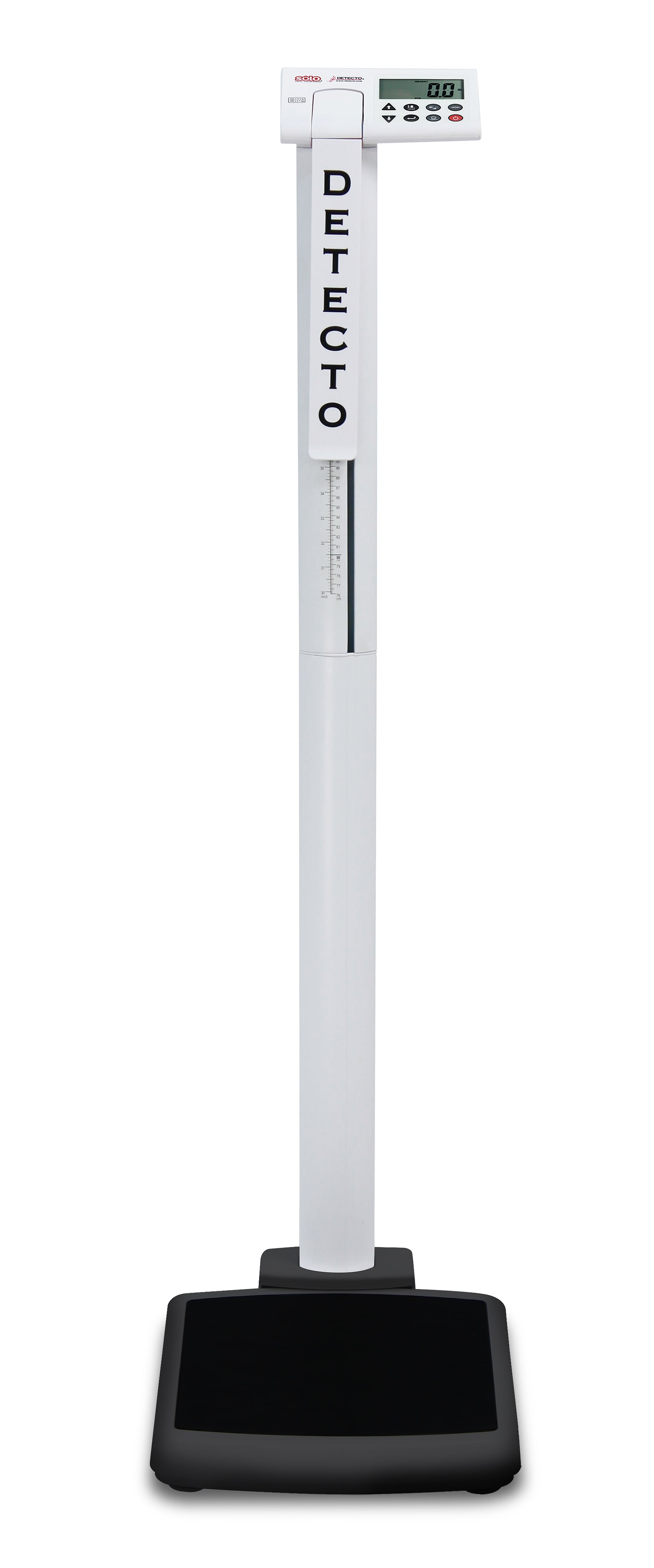 DETECTO solo® Digital Clinical Physician Scale with Height Rod