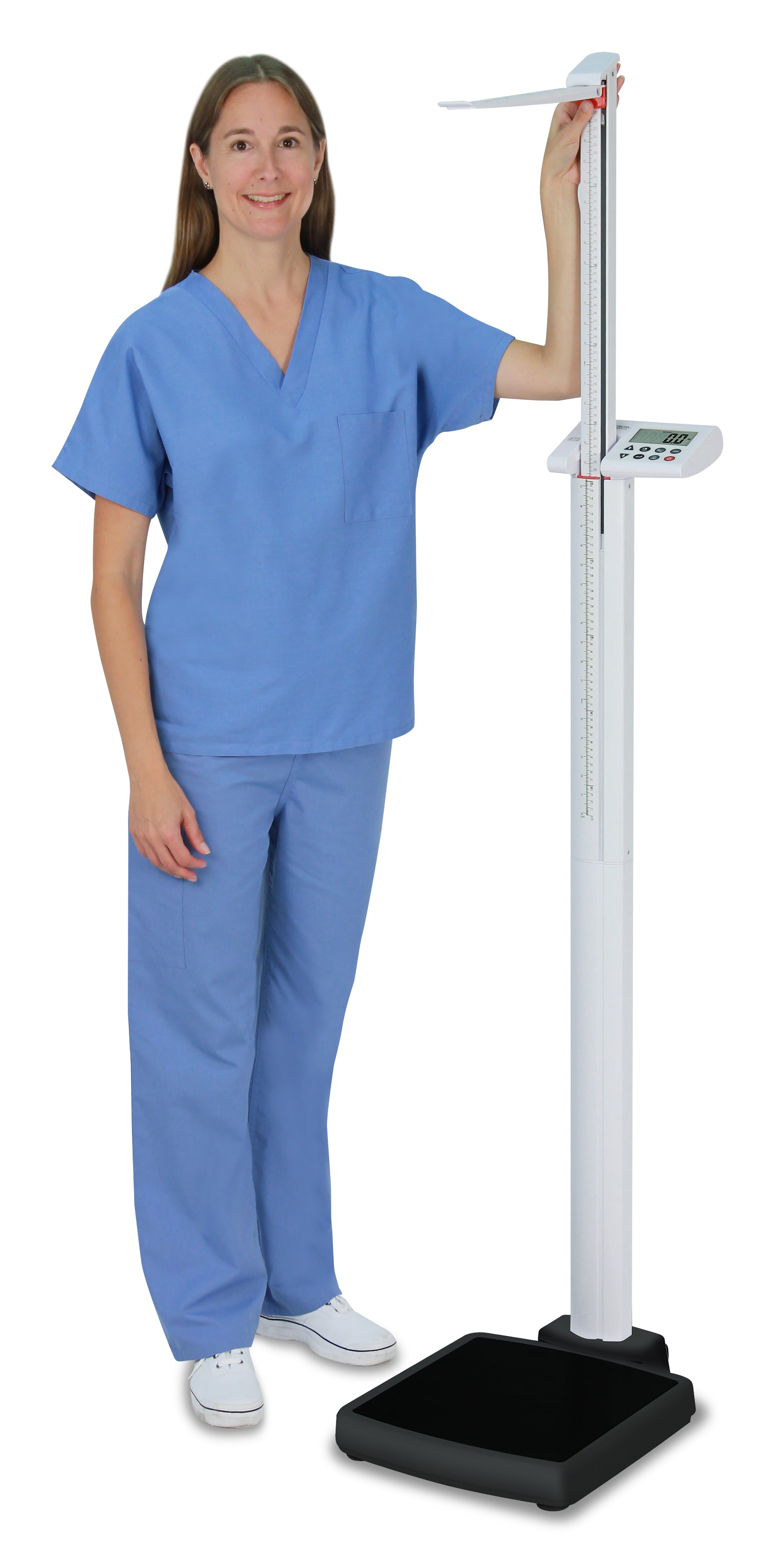 DETECTO solo® Digital Clinical Physician Scale with Height Rod