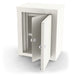 Double Door, Double Lock Narcotics Cabinet with Two Shelves